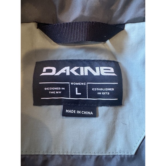 Dakine Juniper Snowboard Ski Woman's Jacket Size Large Melon Sage Color Block - Picture 12 of 16